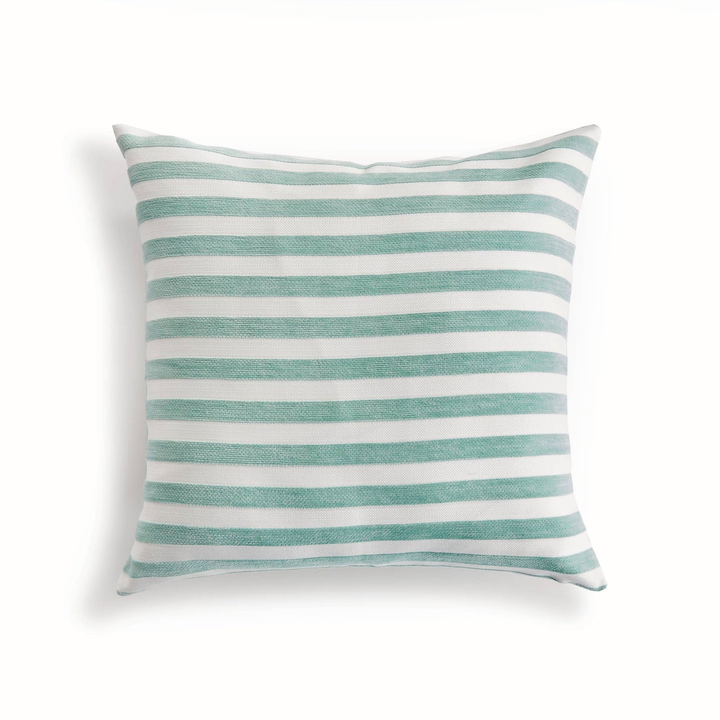 Grant Square Indoor-Outdoor Pillow 20", Teal Blue
