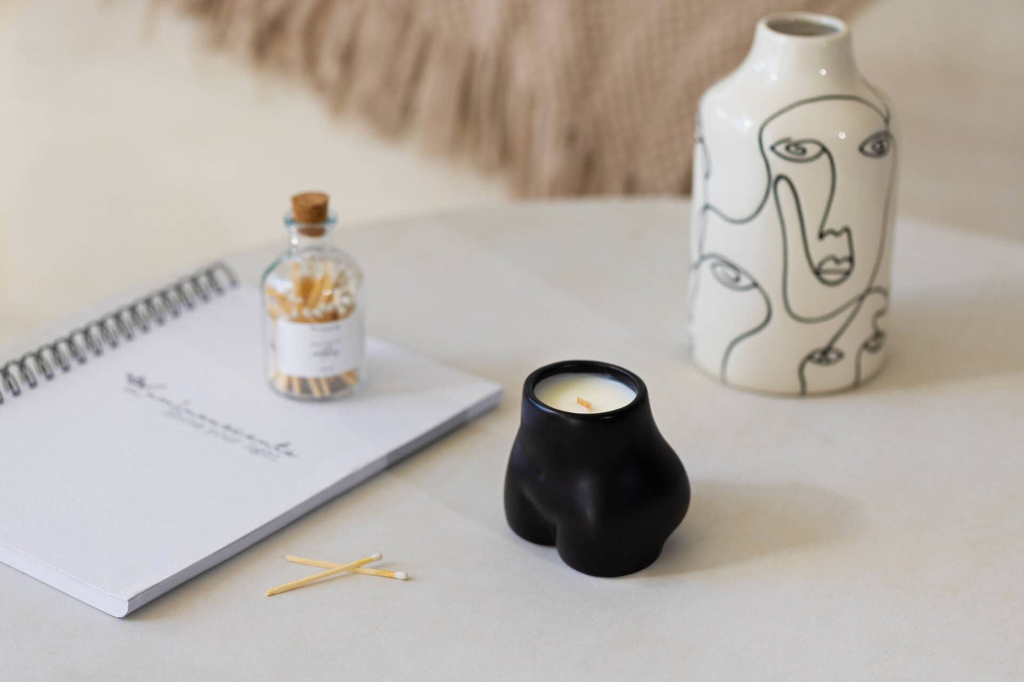 Boss Babe All-Natural Vegan Coconut Wax Scented Jar Candle