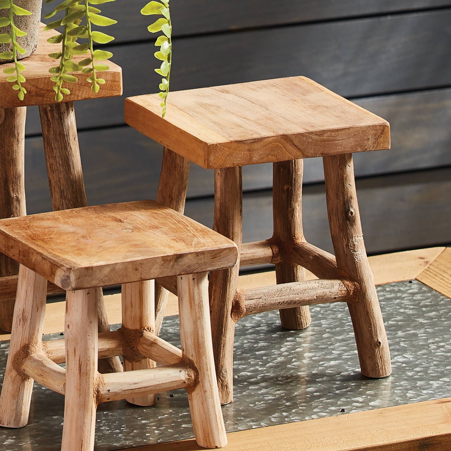 Ewan Teak Stand Medium