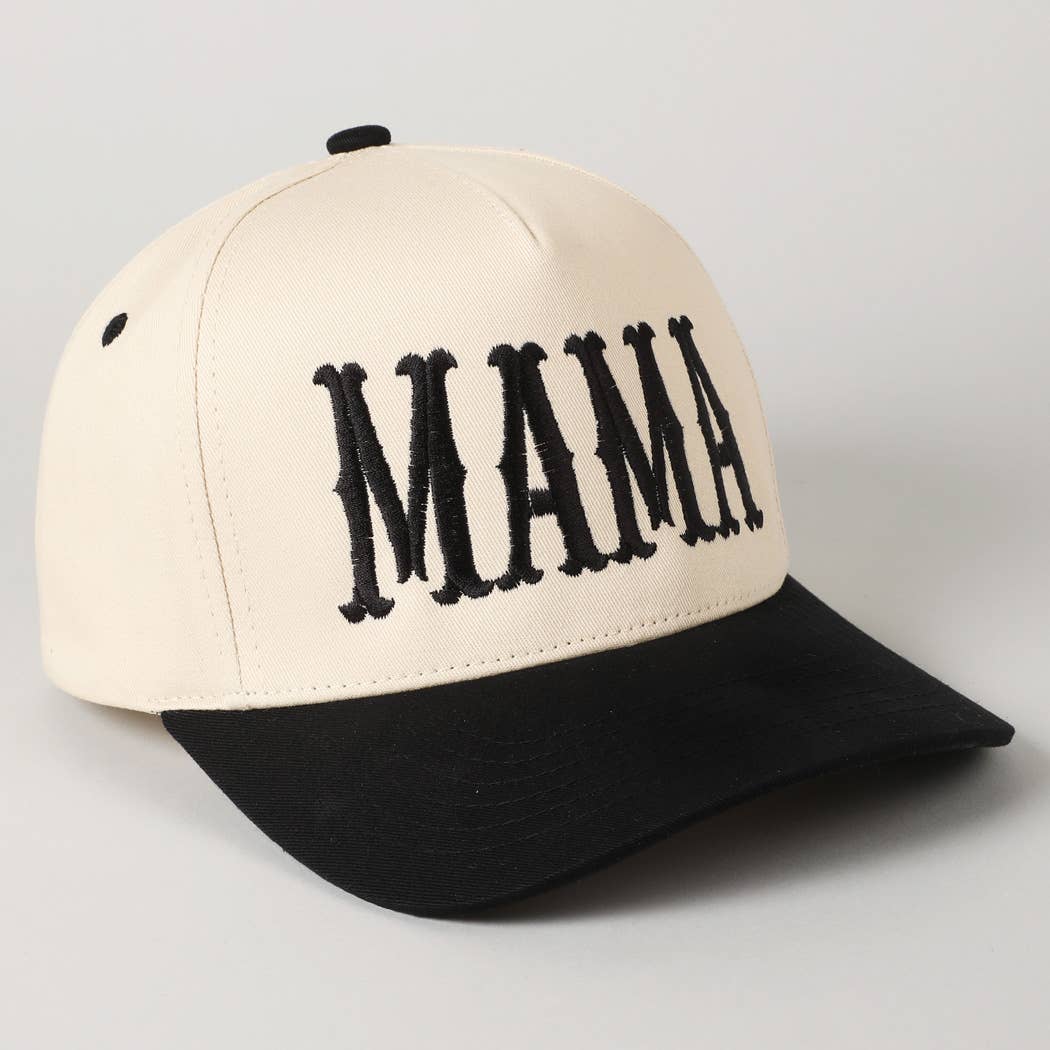 MAMA- Embroidery Baseball Hat