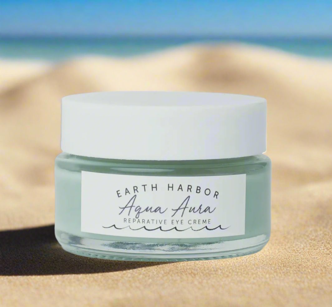 Aqua Aura Eye Creme: Blue Tansy + Sea Collagen + Antioxidant