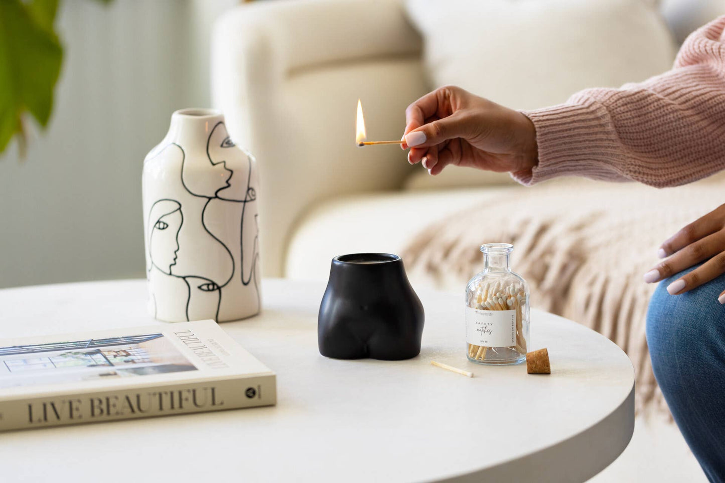Boss Babe All-Natural Vegan Coconut Wax Scented Jar Candle