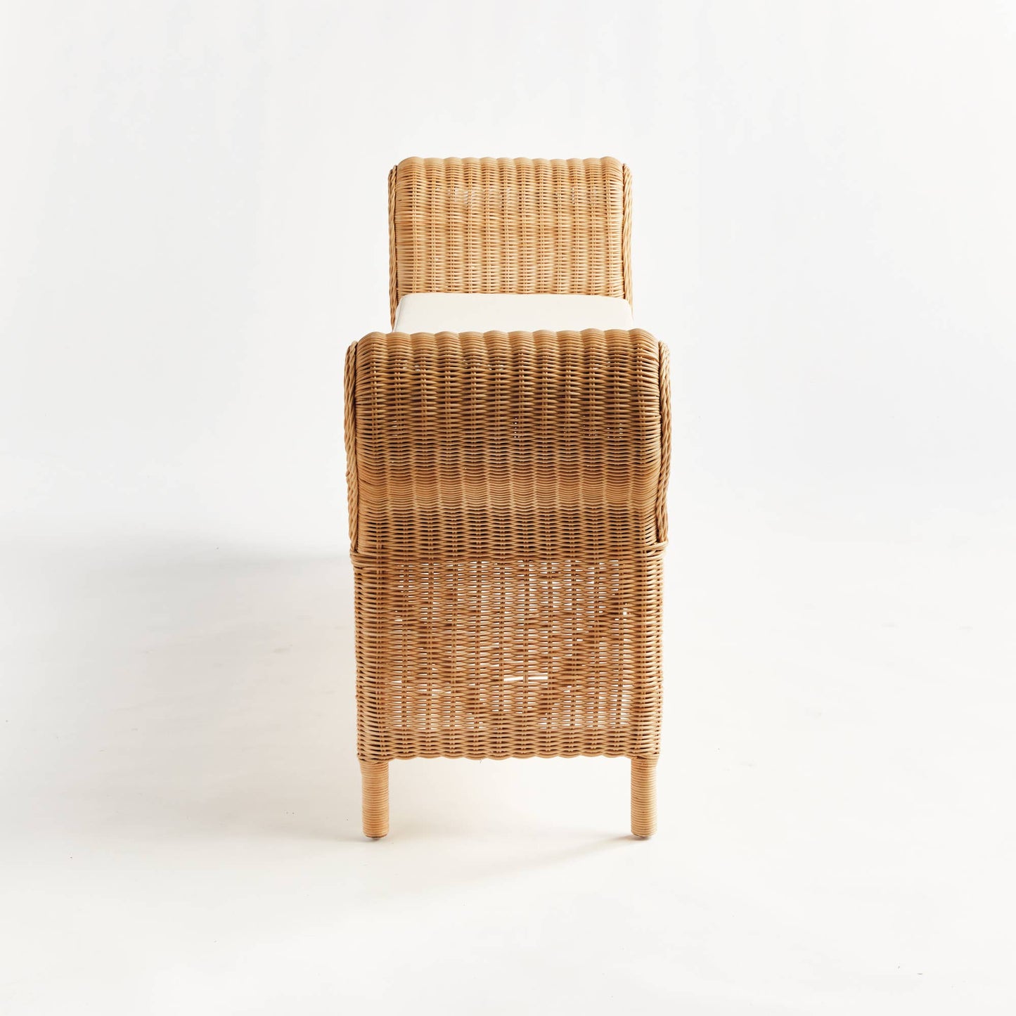 Wrightsville Rattan Woven Bench