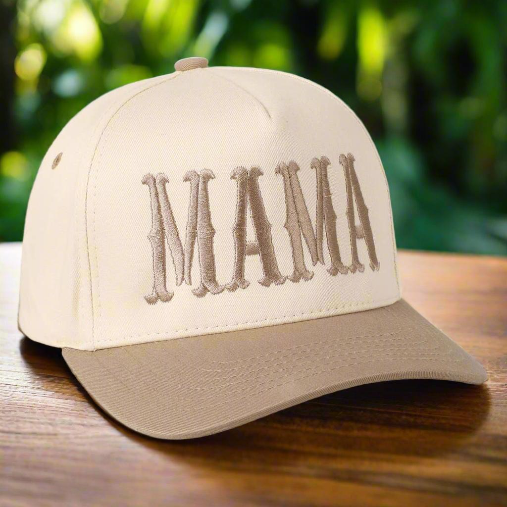 MAMA- Embroidery Baseball Hat