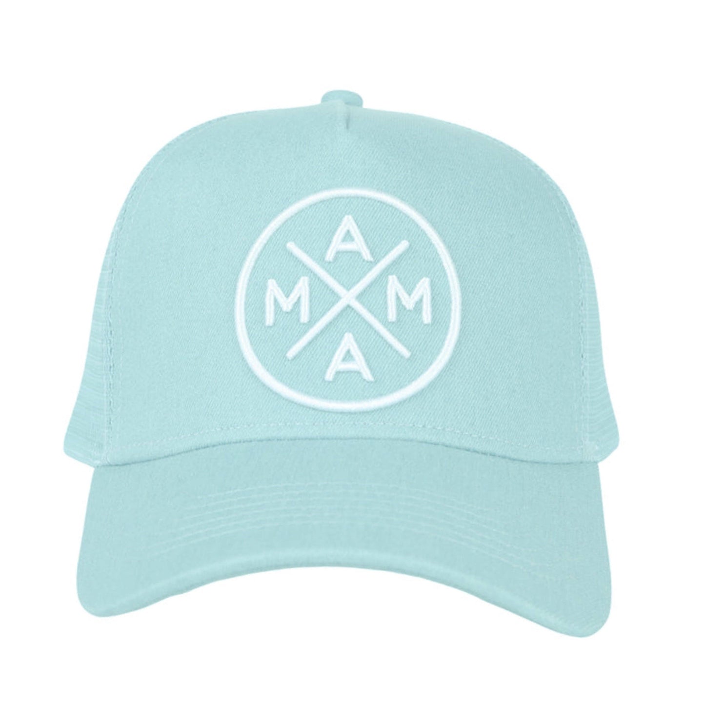 Mama X™ Premium Canvas Trucker Hat - Mint