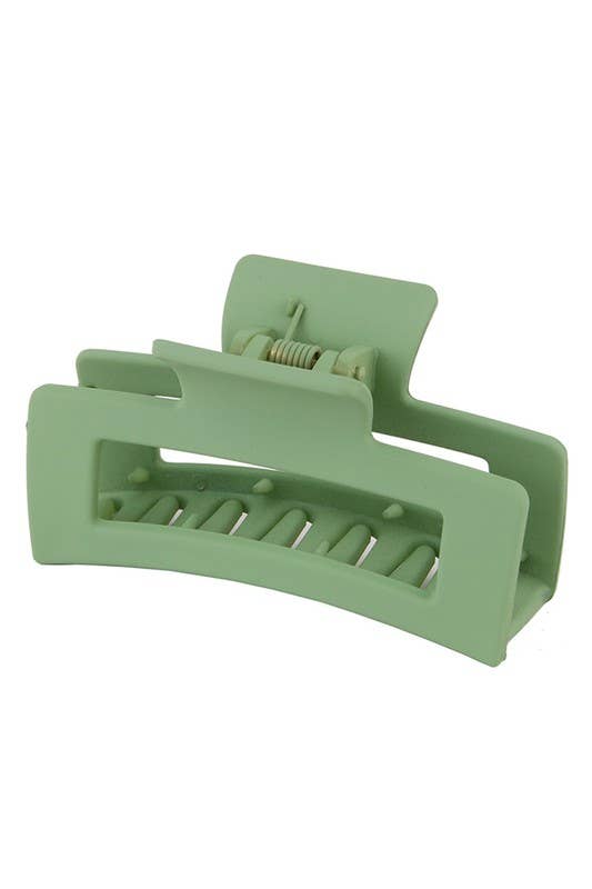 3.35" Rectangle Hair Claw Clip