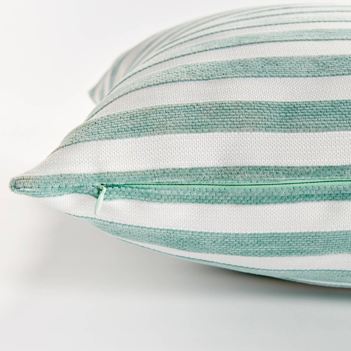 Grant Square Indoor-Outdoor Pillow 20", Teal Blue