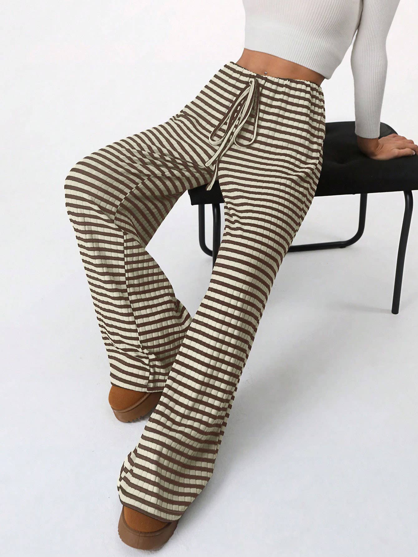 Cozy Stripe Lounge Pants
