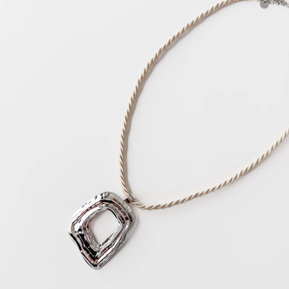 Irregular Square Statement Necklace - WATERPROOF (PRE🤍ORDER)