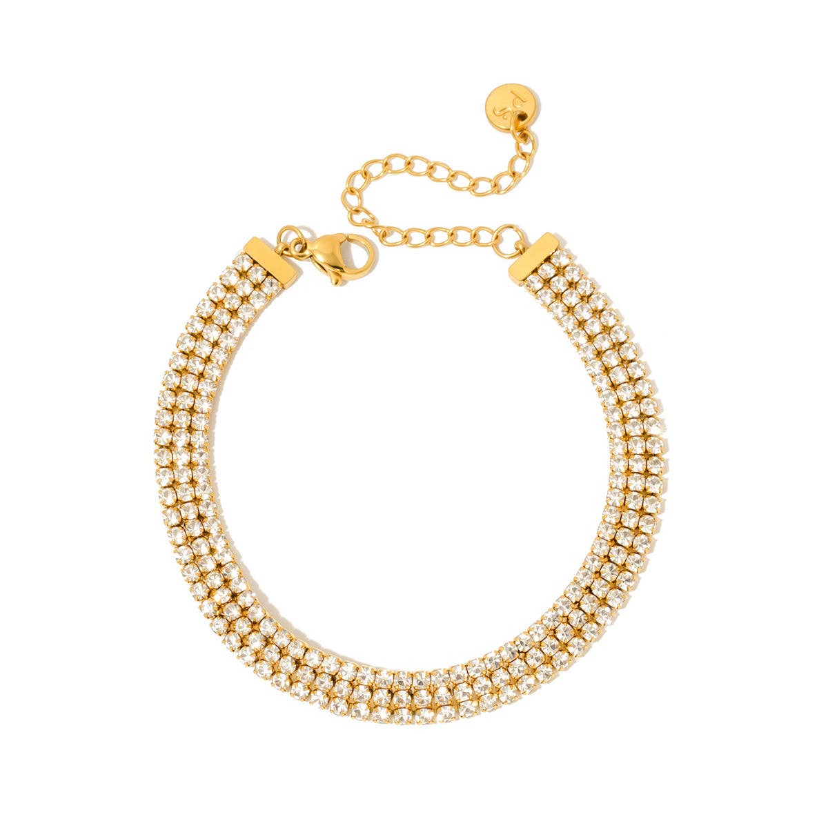 Giselle Layered Tennis Bracelet - WATERPROOF (PRE🤍ORDER)