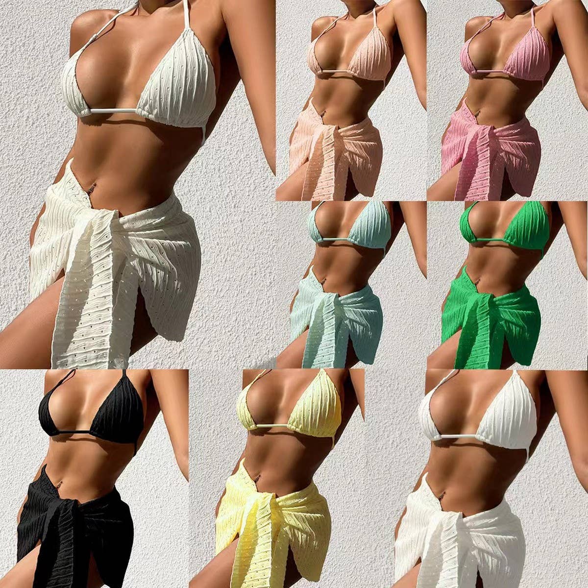 Sarong-Swimsuit Wrap