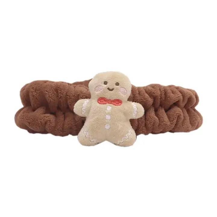 CALA Plush Fun Holiday Gingerbread Headband