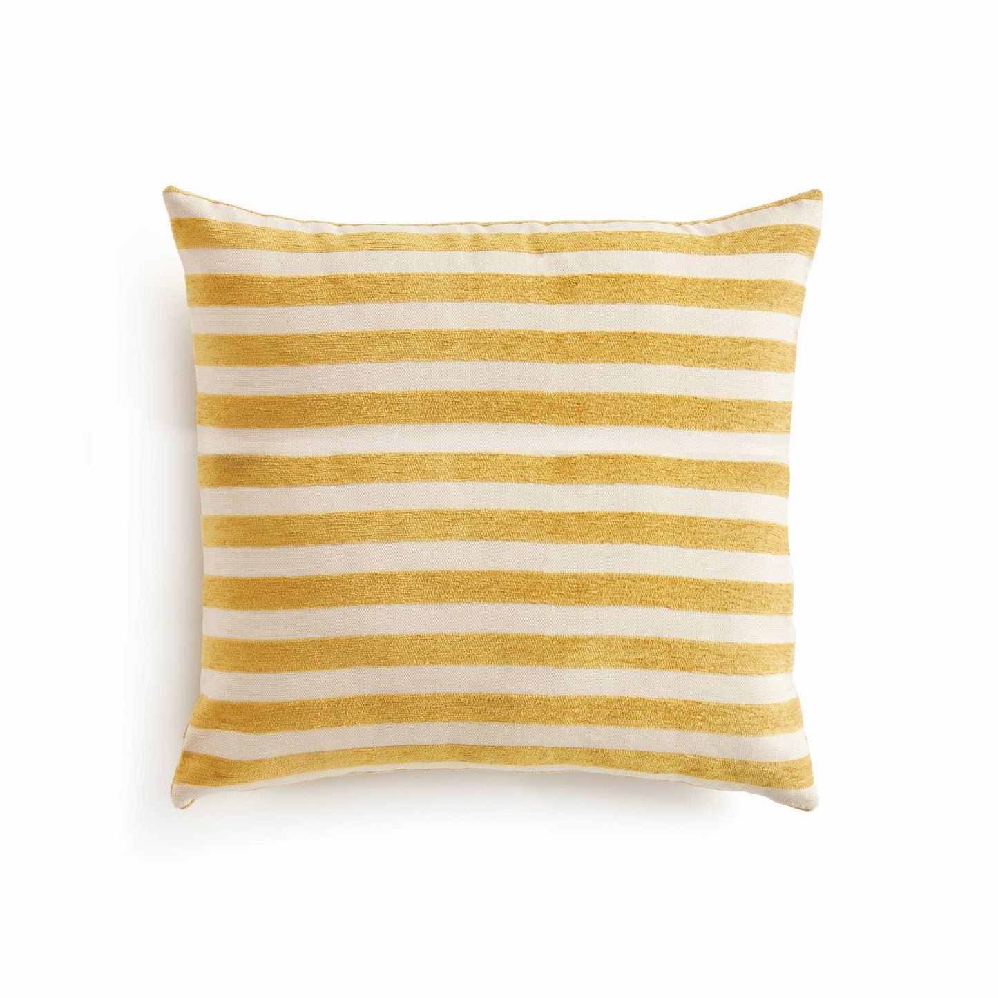 Grant Square Indoor-Outdoor Pillow 20", Yellow;Cream