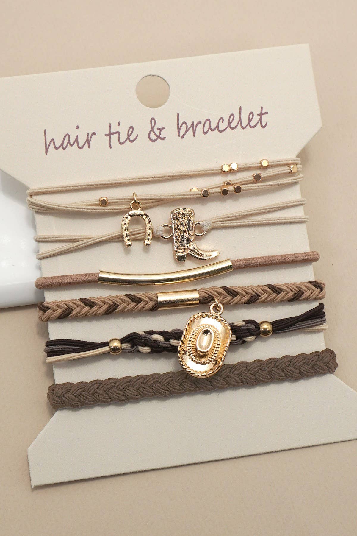 BOHO KNOT BRACELET HAIR TIES