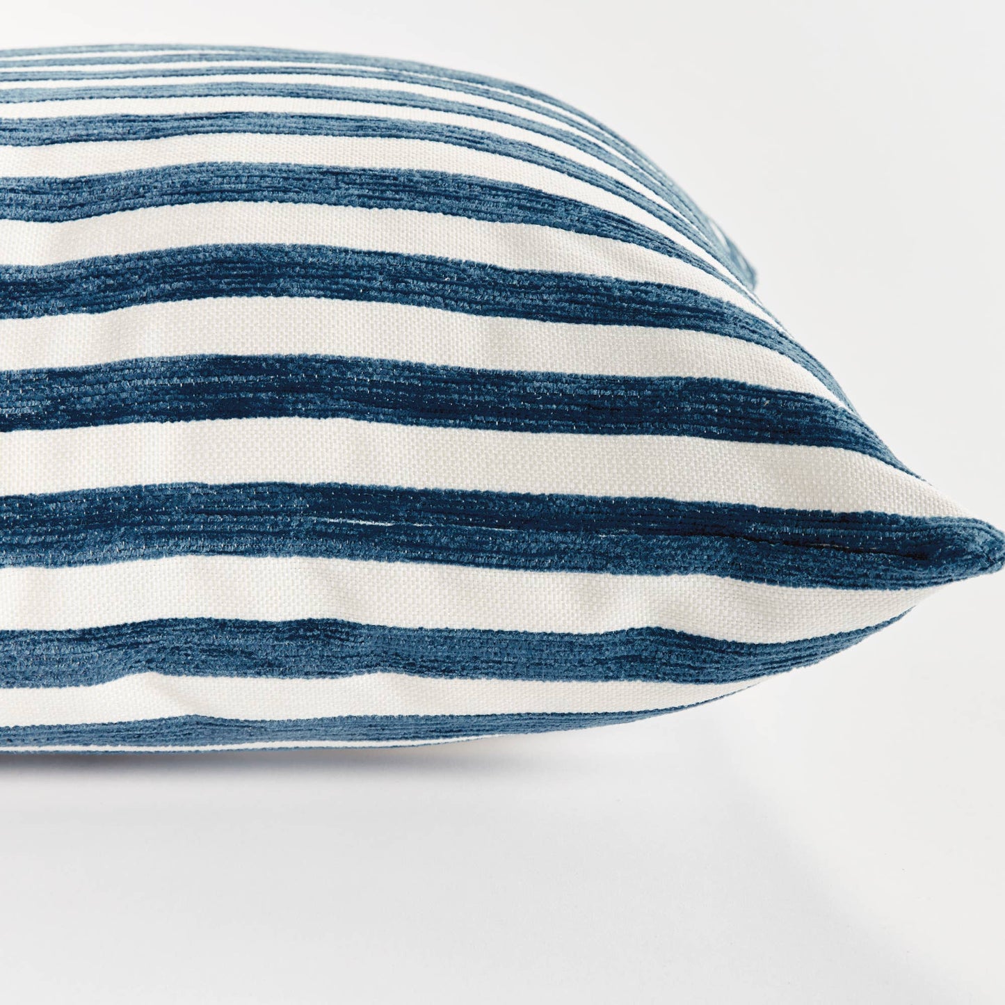 Grant Square Indoor-Outdoor Pillow 20", Navy Blue