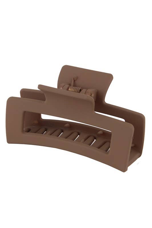 3.35" Rectangle Hair Claw Clip