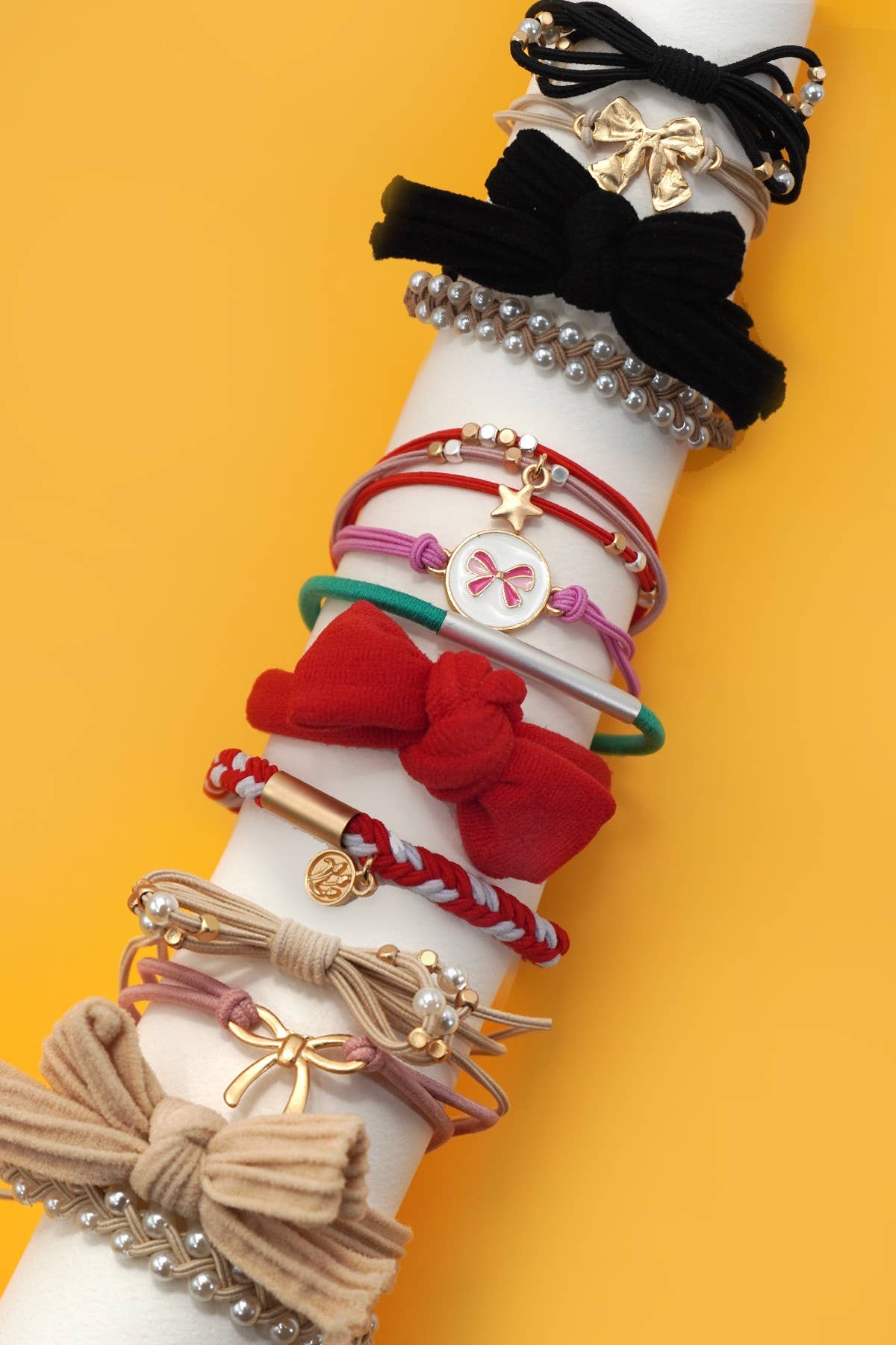 BOHO KNOT BRACELET HAIR TIES