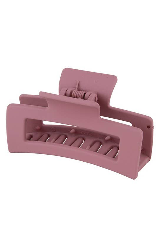 3.35" Rectangle Hair Claw Clip