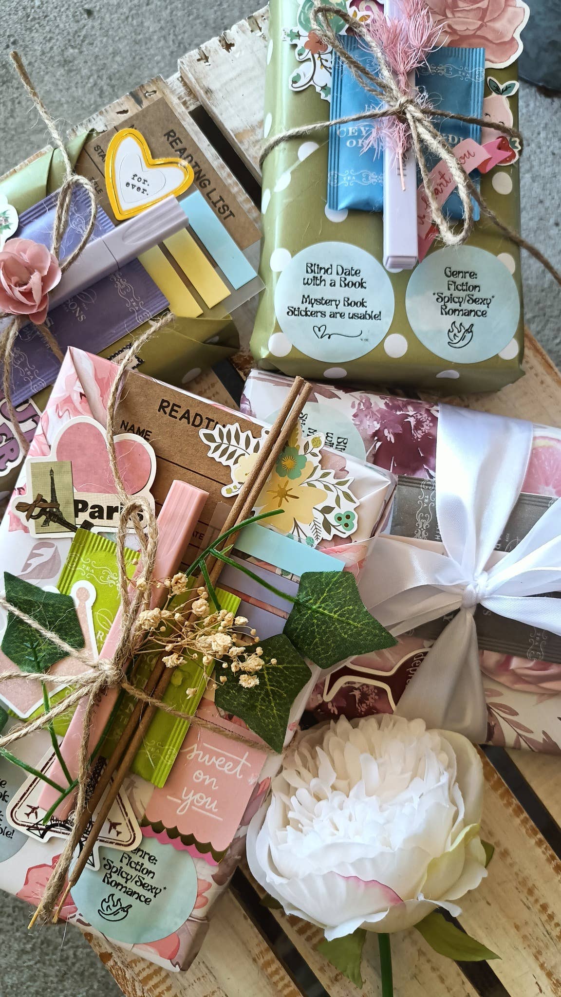 Blind Date with a Book ~ Mix of New and PreLoved Books