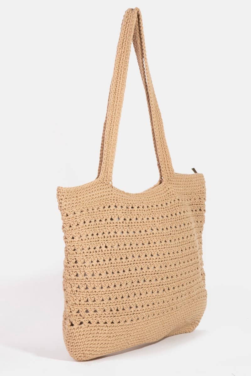 Braided Row Tote Bag