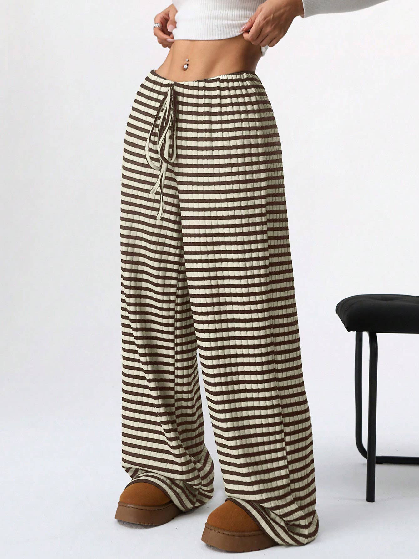 Cozy Stripe Lounge Pants