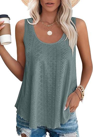 Loose cozy summer tank top