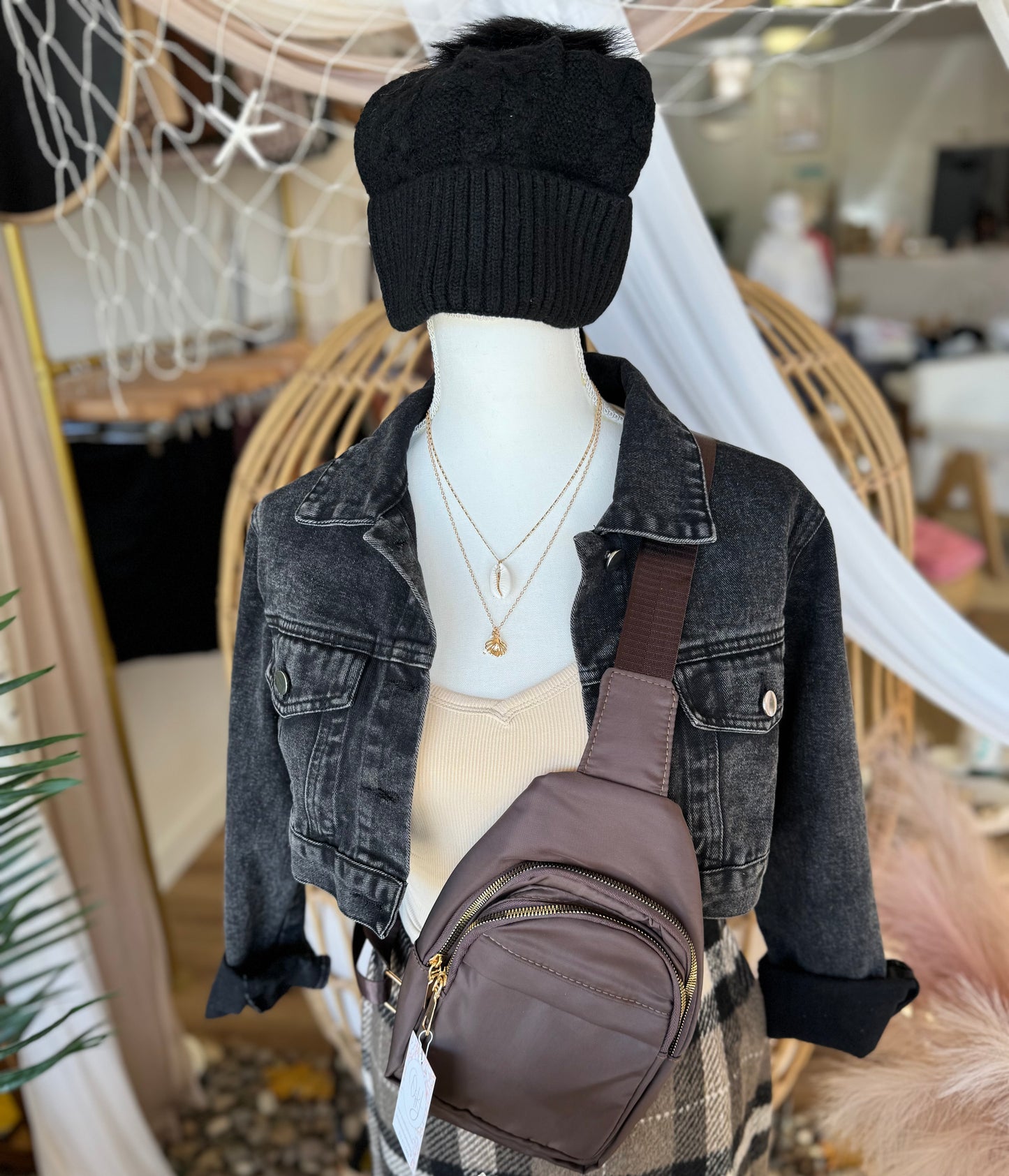 Nylon Sling Bag