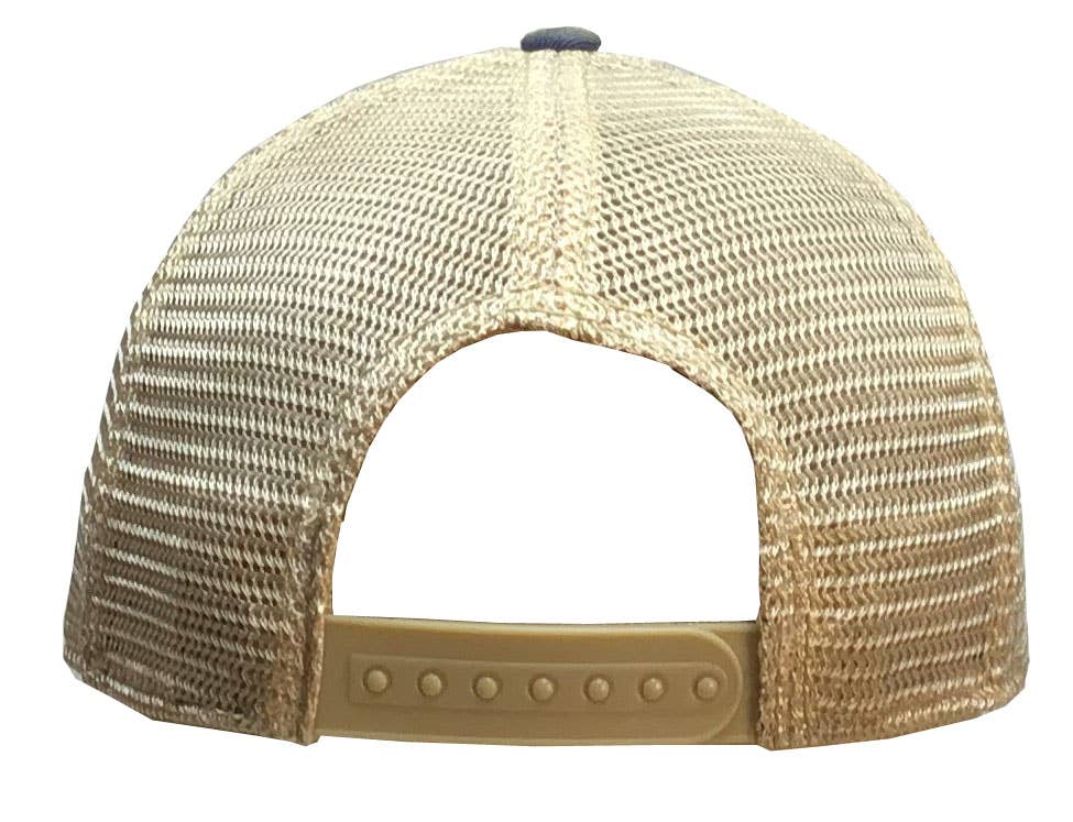 American Flag USA Distressed Trucker Hat Baseball Cap