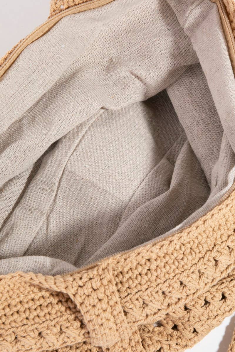 Braided Row Tote Bag