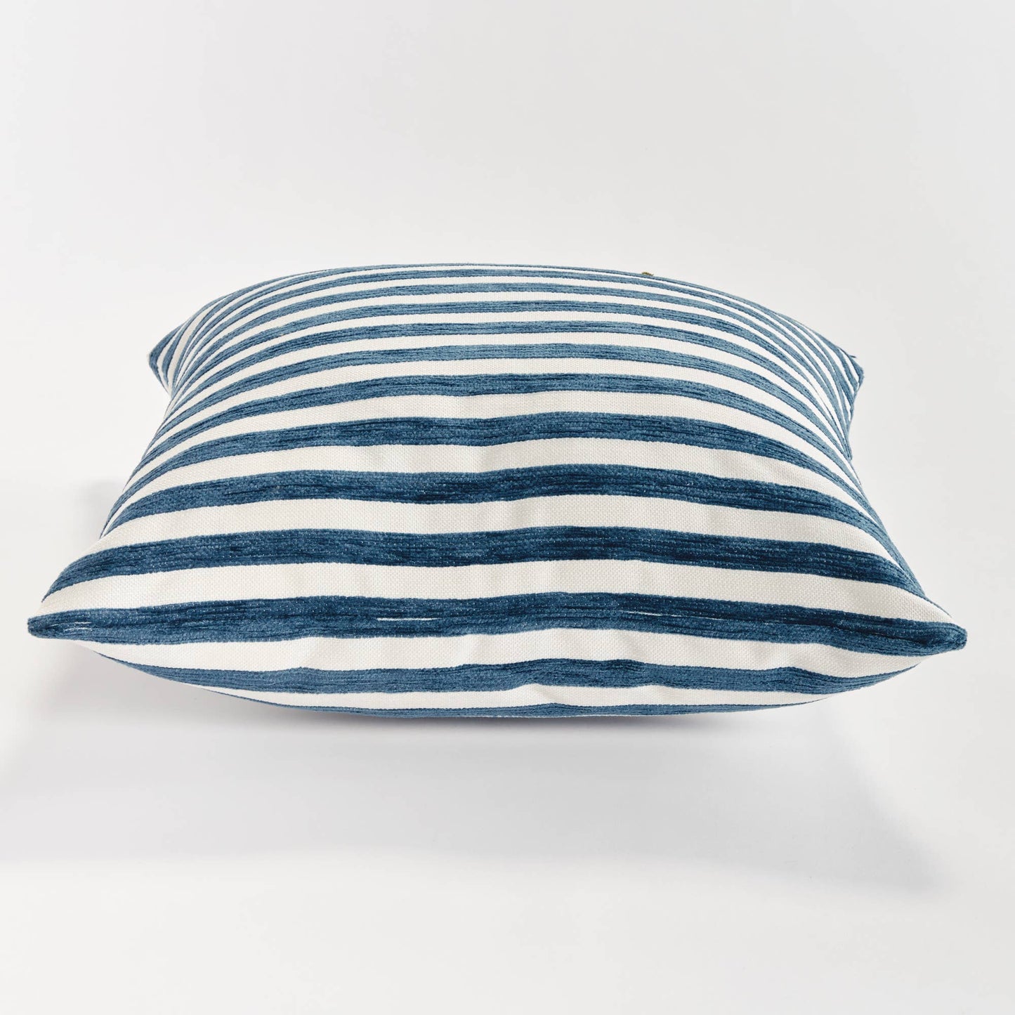 Grant Square Indoor-Outdoor Pillow 20", Navy Blue