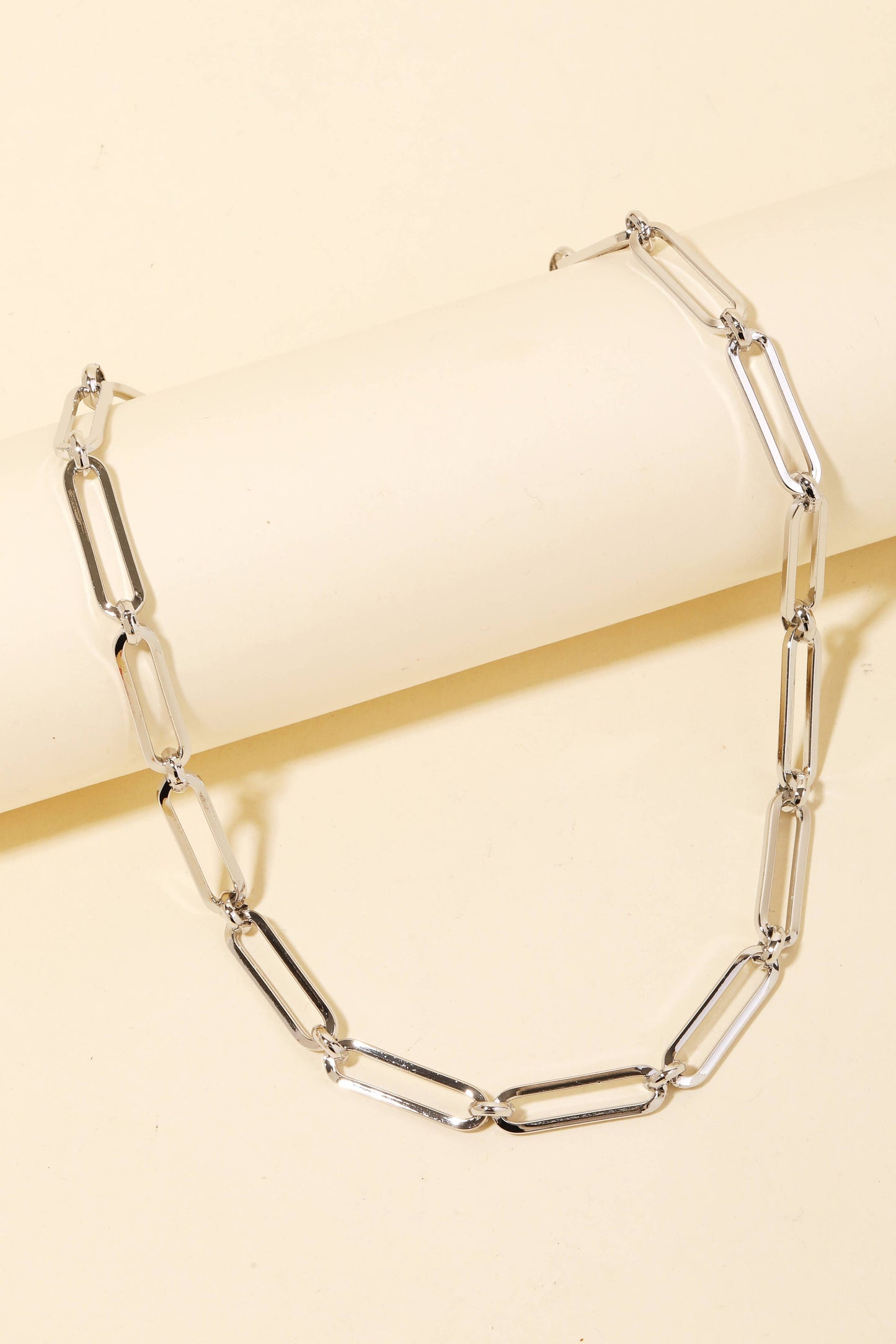 Oval Chain Link Necklace