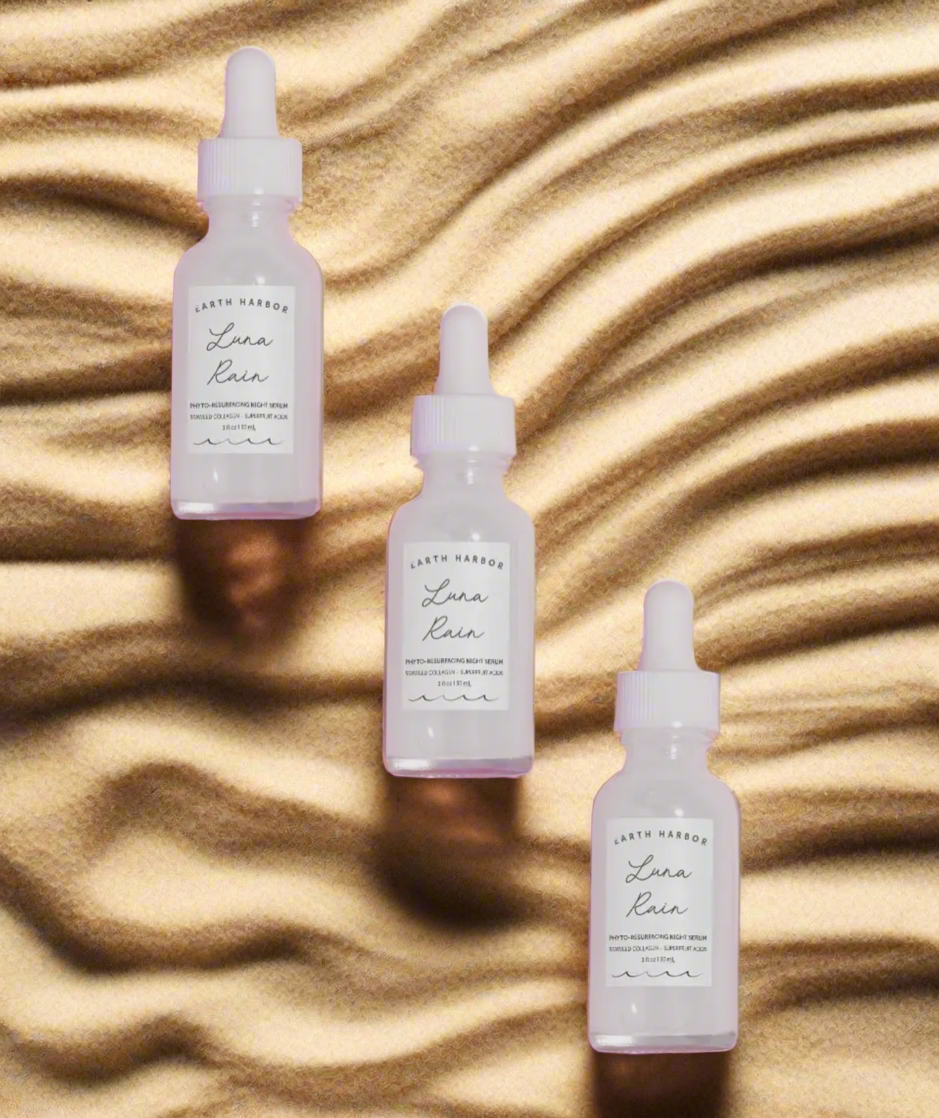 Luna Rain Night Serum: Superfruit Acids + Seaweed Collagen