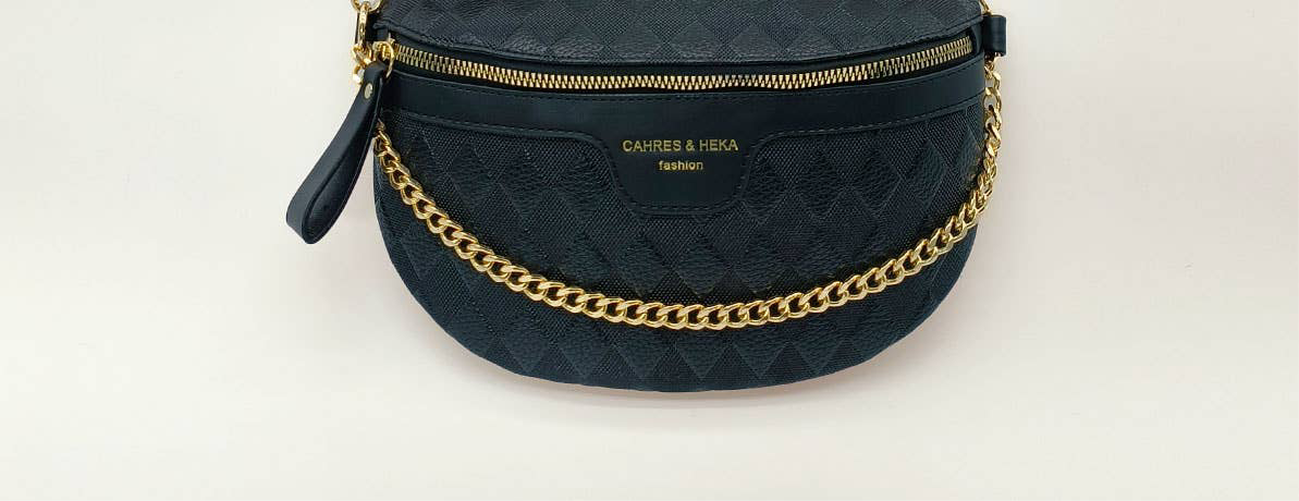 PYRAMID CHECK EVERYDAY HANDBAG