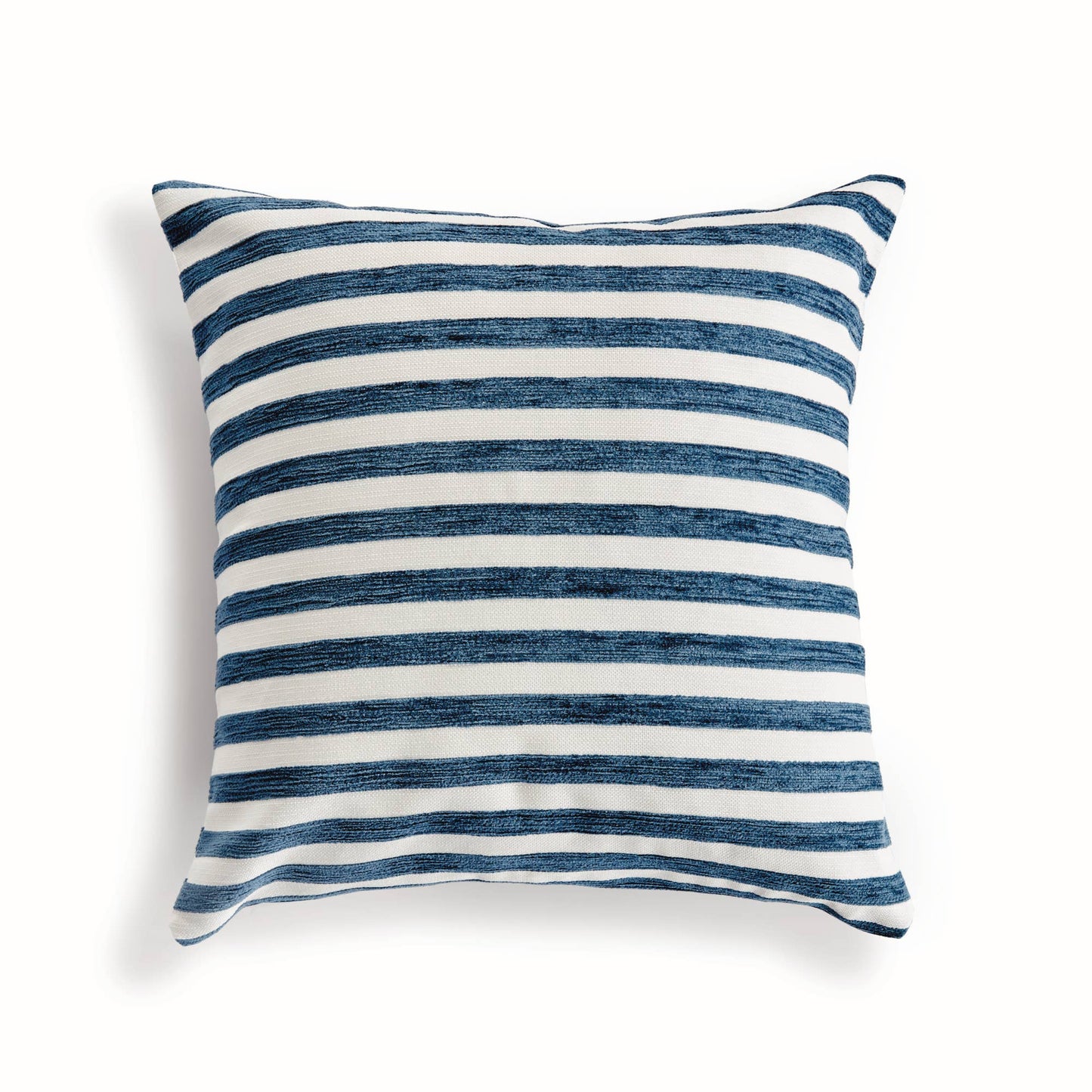 Grant Square Indoor-Outdoor Pillow 20", Navy Blue