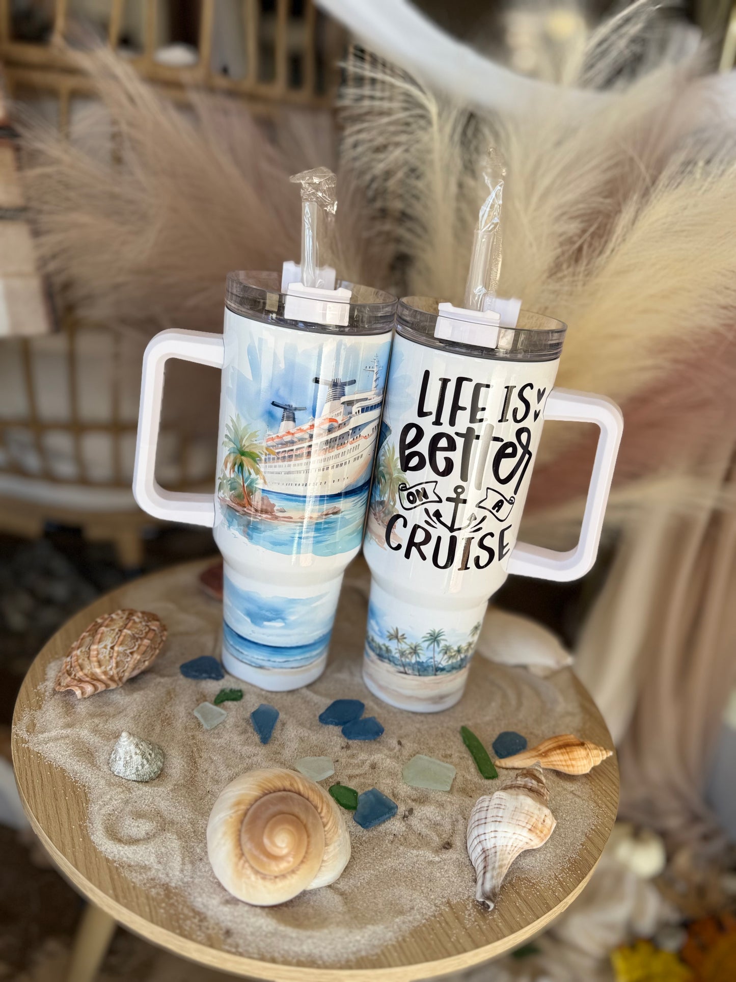 LIFE IS BETTER 40oz Tumbler