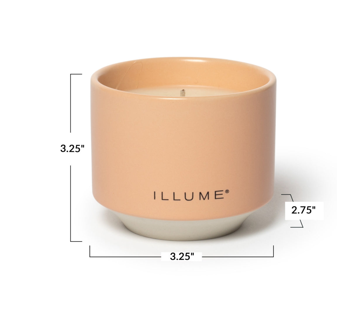 Paloma Petal Matte Ceramic Candle