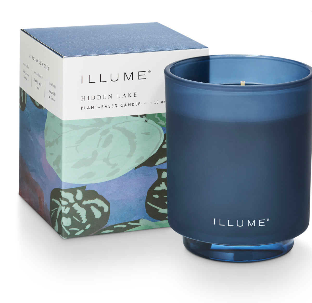 Hidden Lake Glass Candle