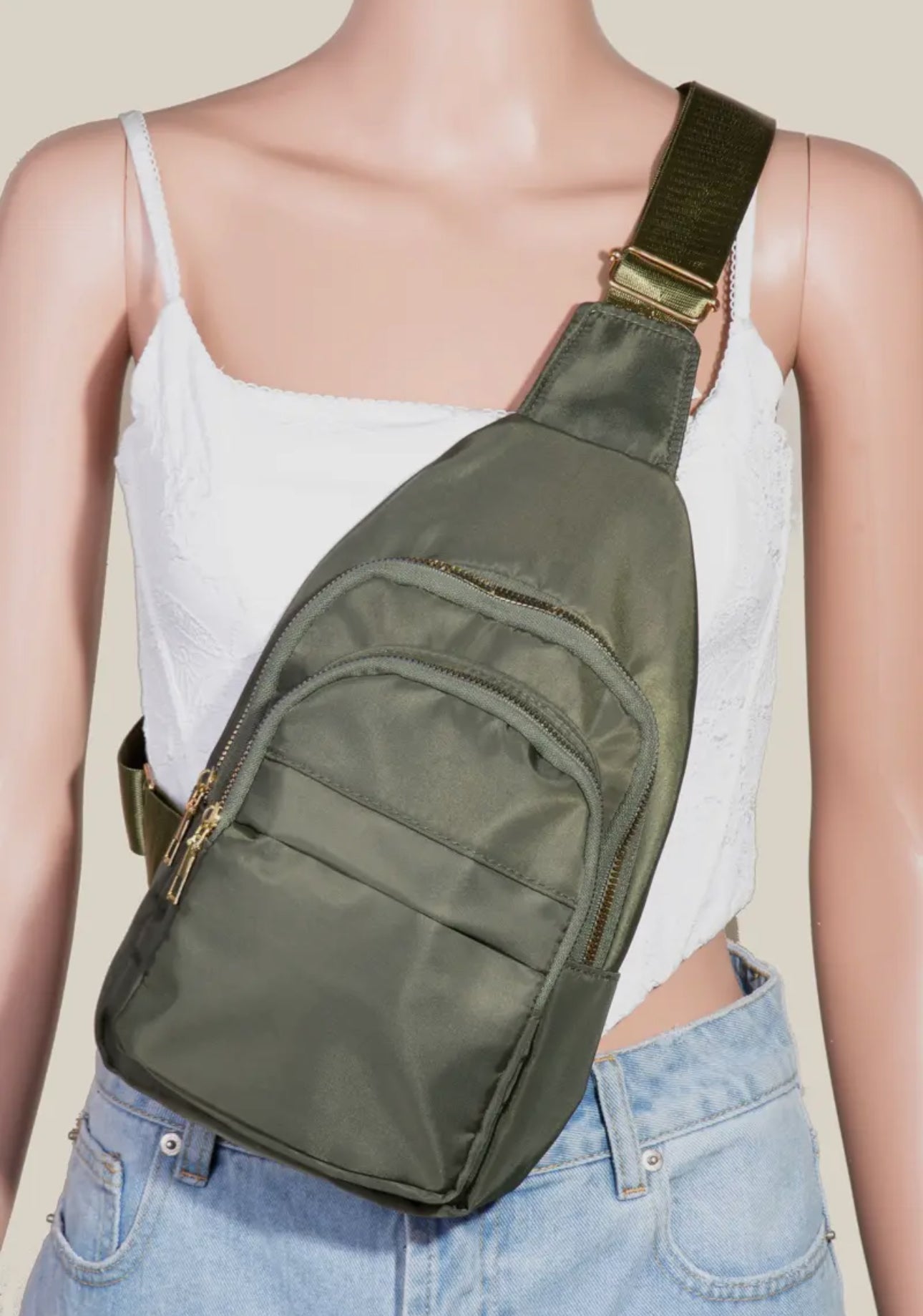 Nylon Sling Bag