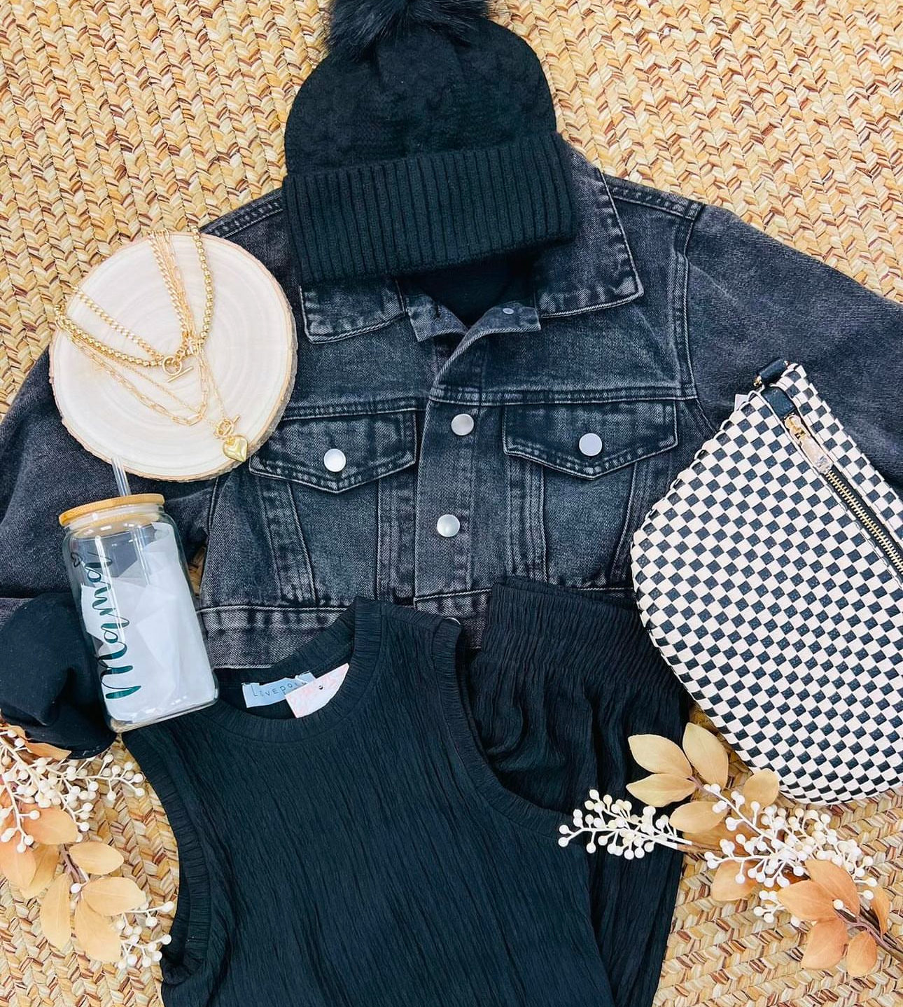 Cropped Denim Jacket