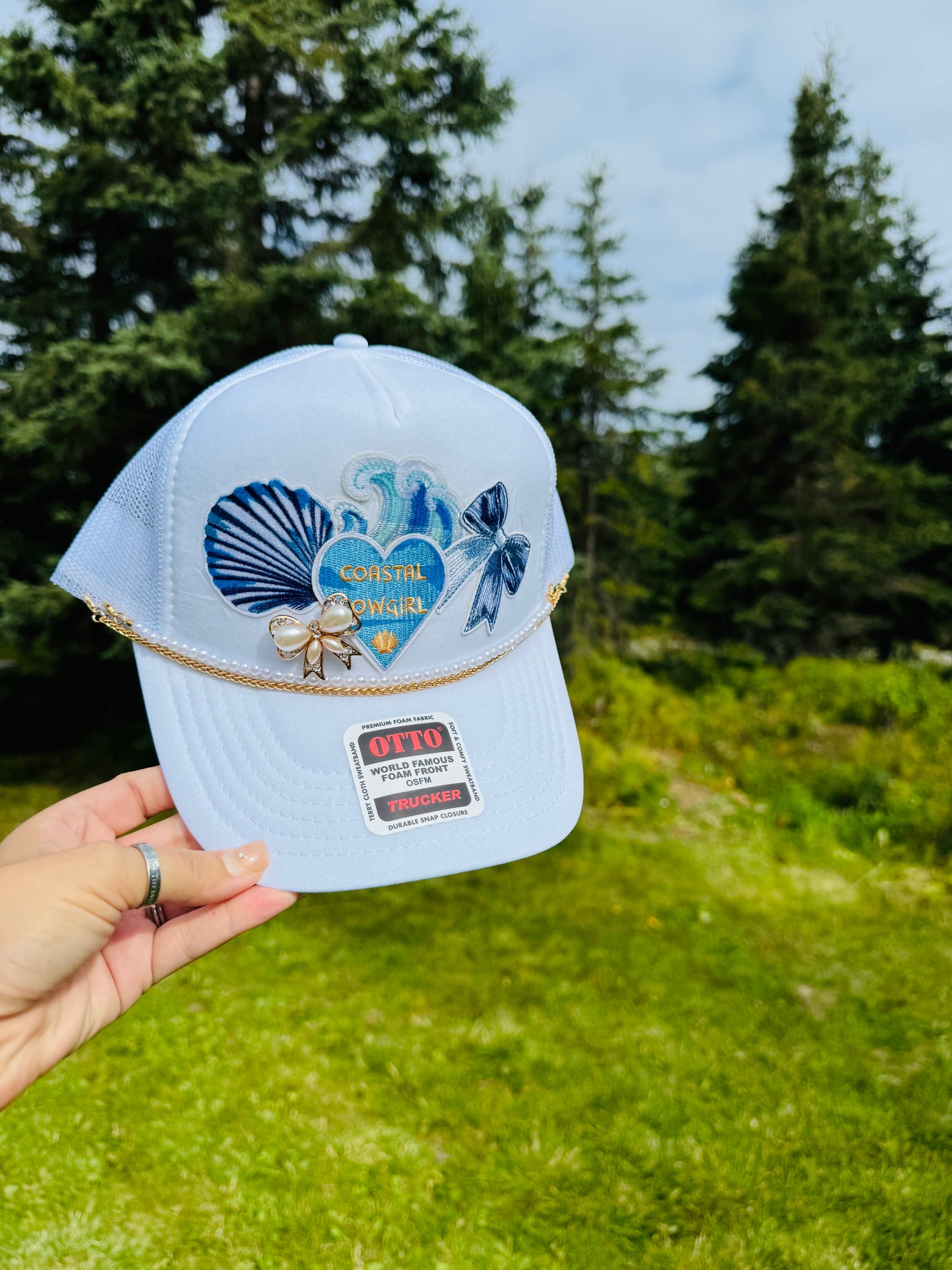 COASTAL COWGIRL Custom Trucker Hat