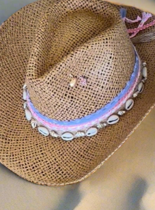 Custom Coastal Straw Hat