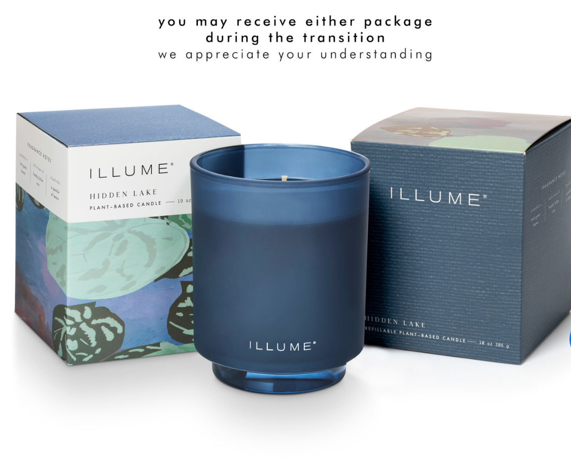 Hidden Lake Glass Candle