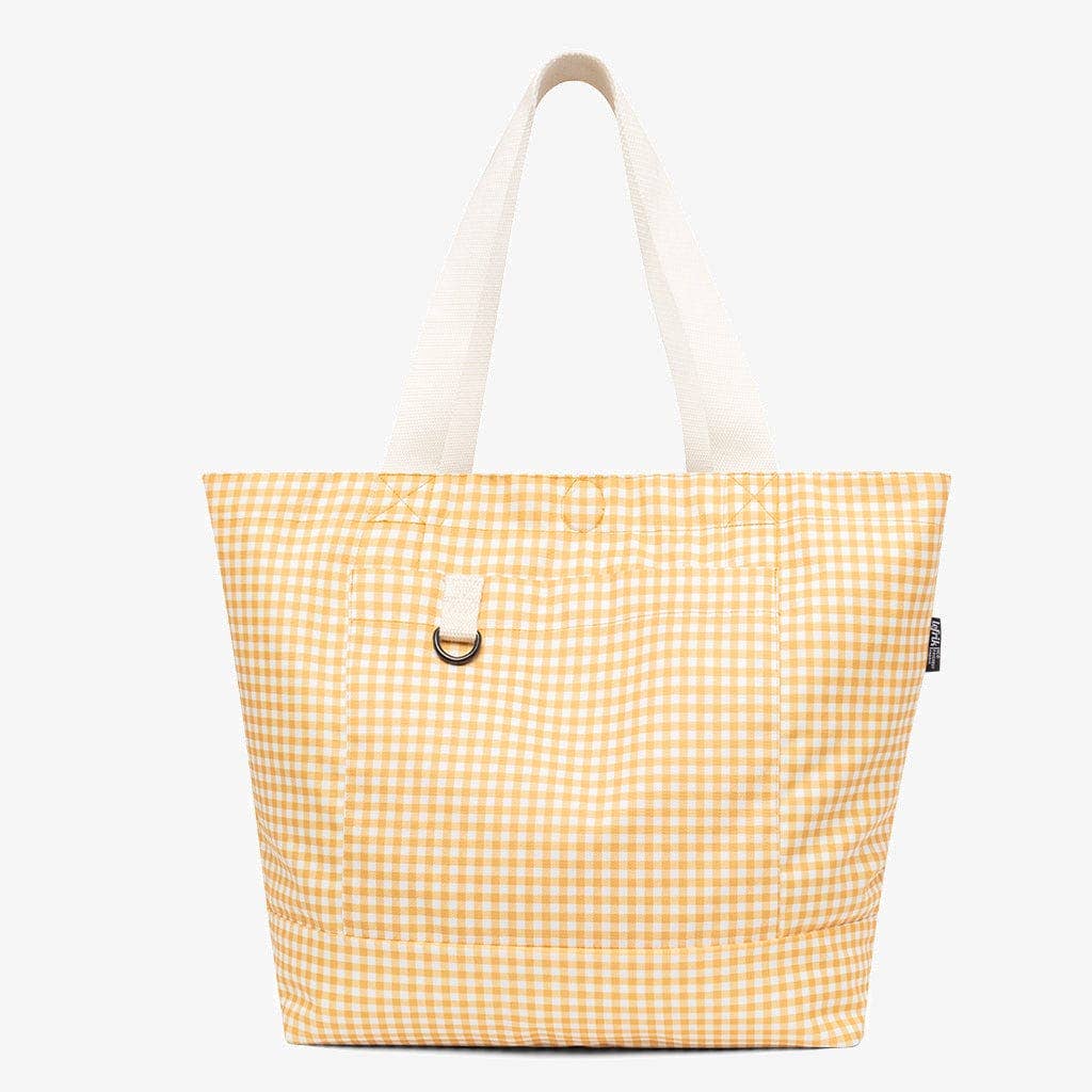 Strata Reversible Bag Vichy Mustard