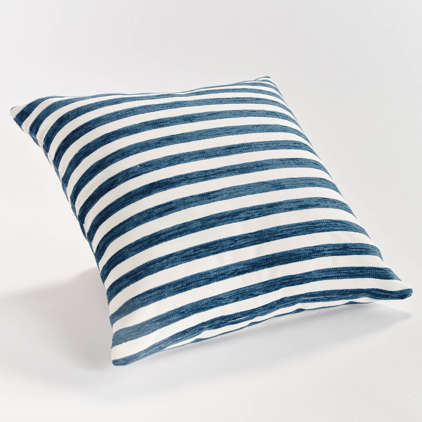 Grant Square Indoor-Outdoor Pillow 20", Navy Blue