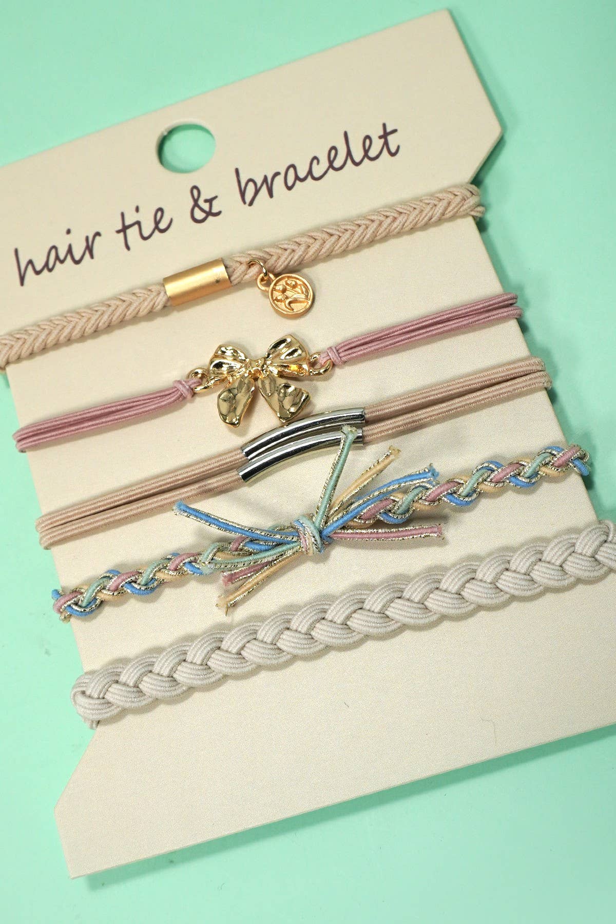 BOHO KNOT BRACELET HAIR TIES