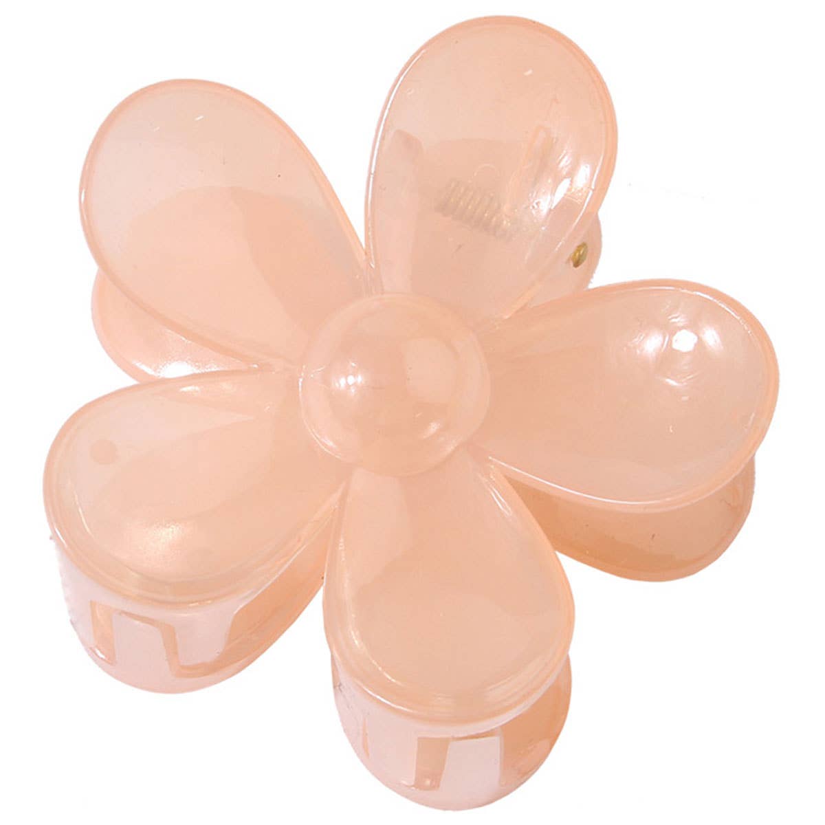 Matte Floral Hair Claw Clip