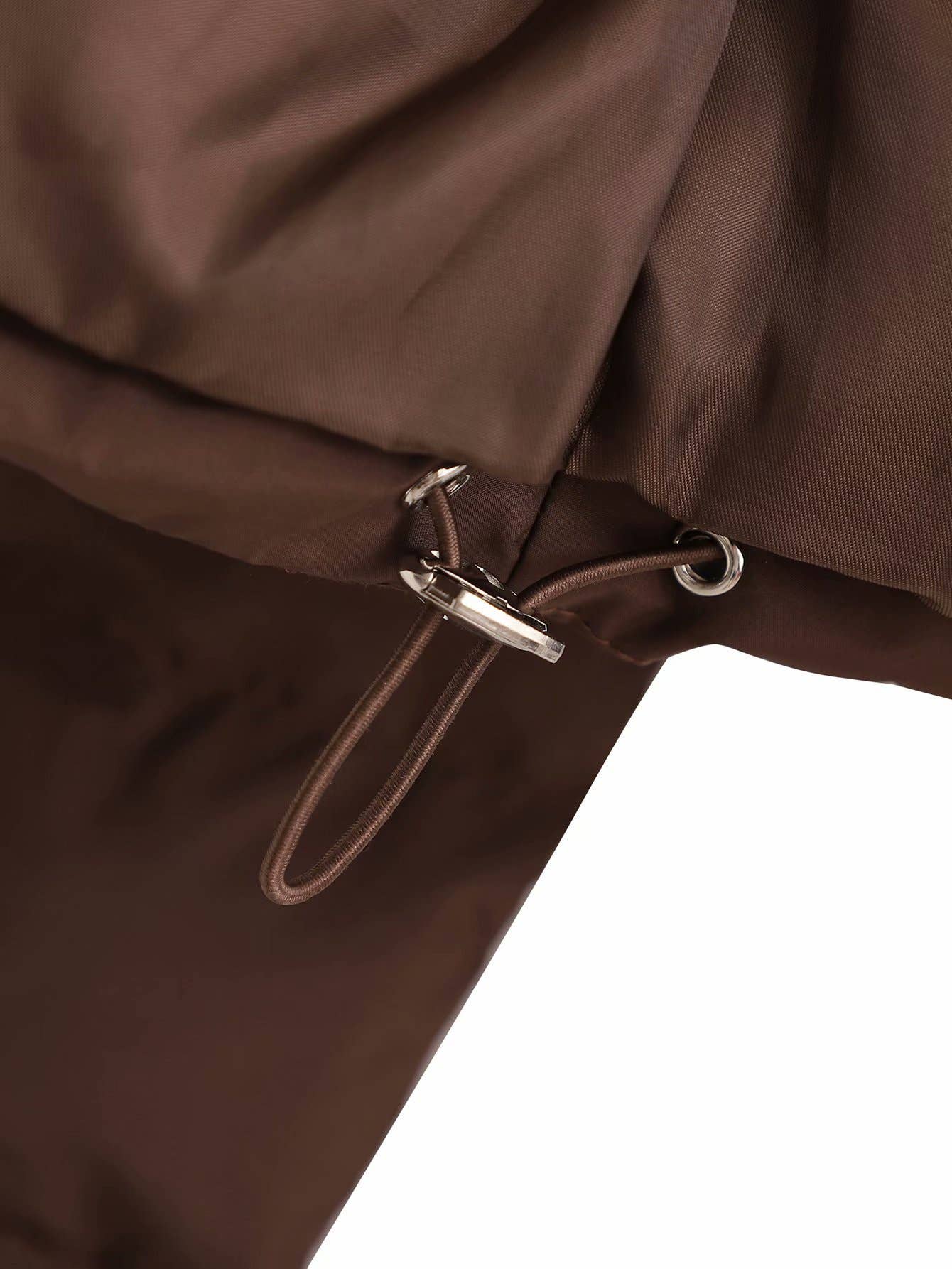 Hooded puffer zip up crop jacket