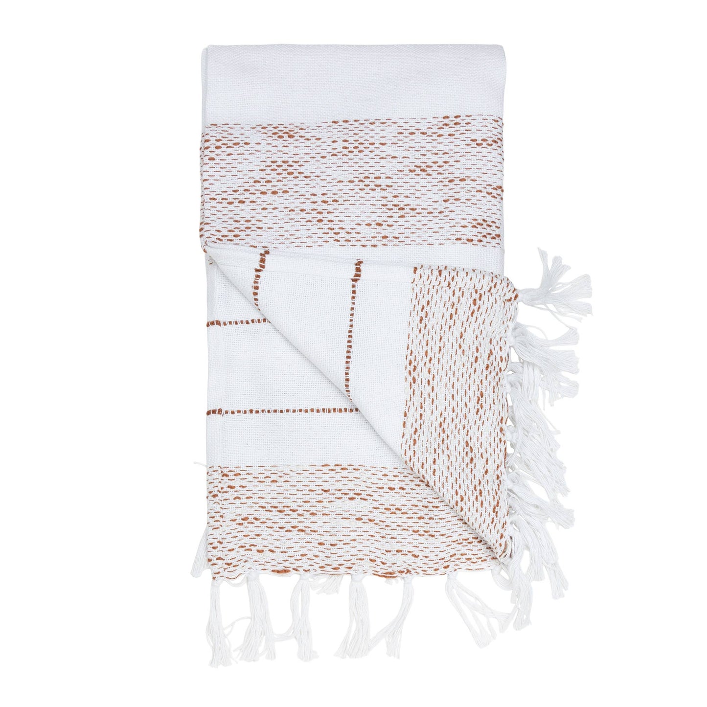 Tylanne 50x70" Indoor/Outdoor Woven Throw Blanket