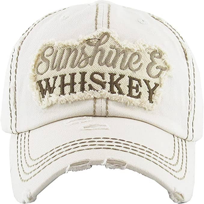Vintage Patch Hat - Sunshine/Whiskey (Beige)