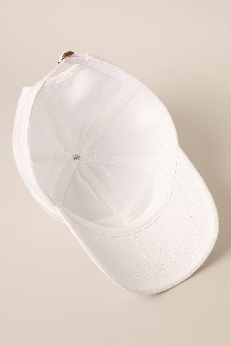 mom- Embroidered Cotton Baseball Hat